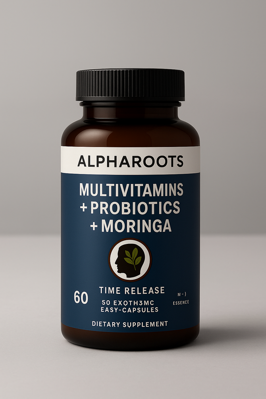 Alpharoots Multivitamins + Probiotics+ Moringa