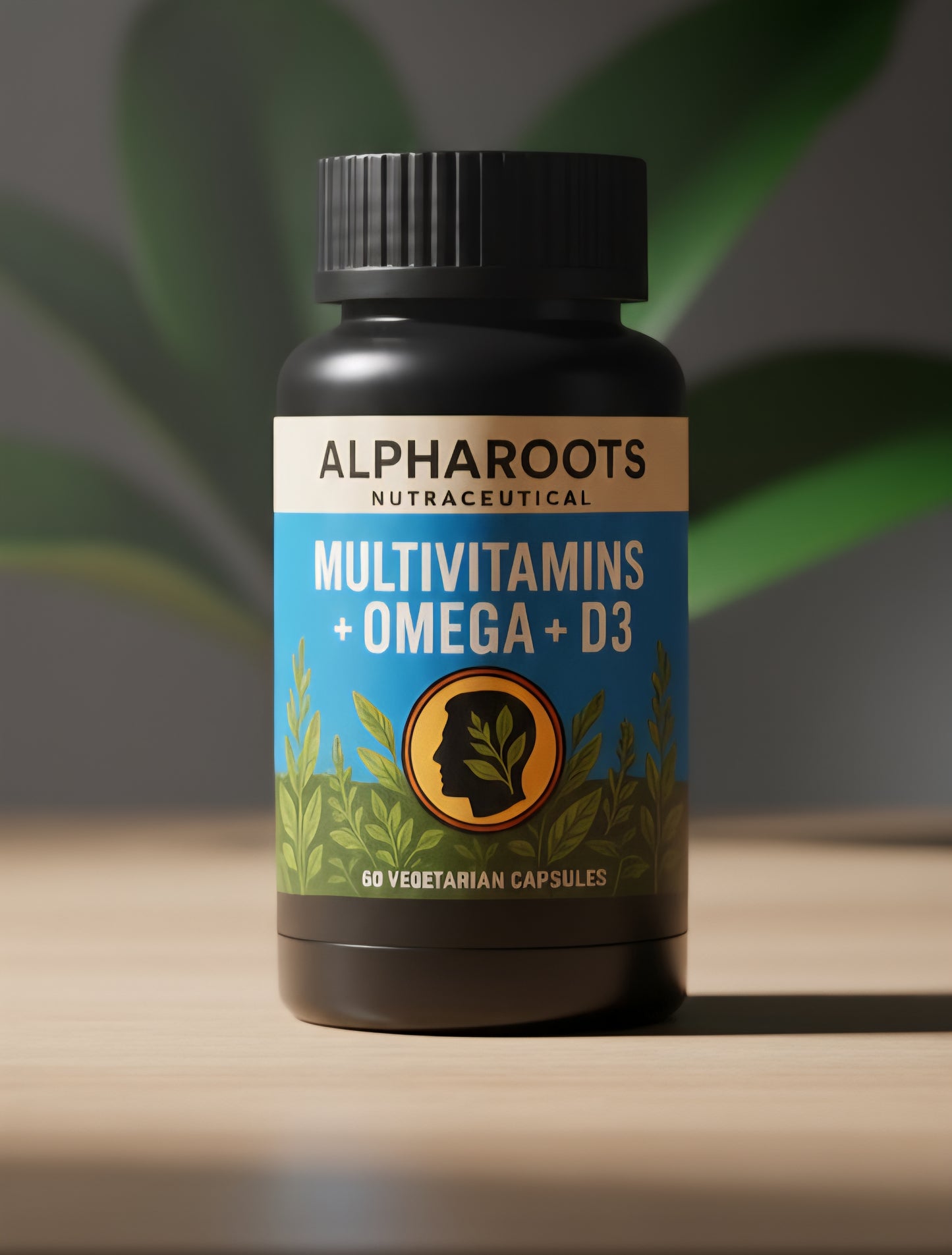 Alpharoots Multivitamins + Omega + D3